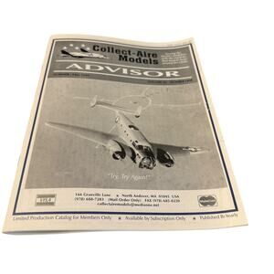 Collect Aire Models Advisor Catalog Vol 20 #1 Summer/Fall 1999
